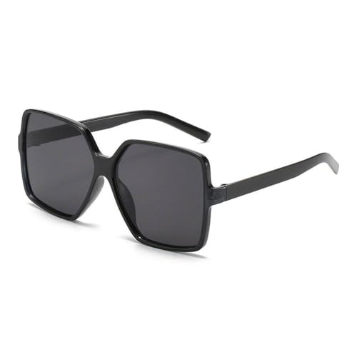 Lunettes de soleil oversize pour femmes de style luxe avec verres dégradés chic