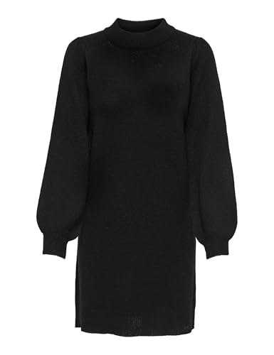 ONLY Damen Strickkleid Schwarz M