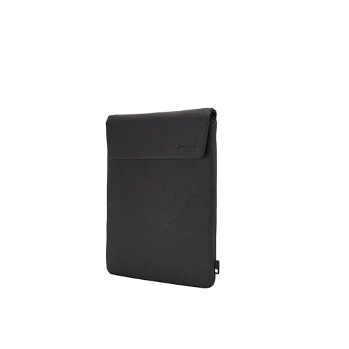 Incase Crosstown Sleeve with Woolenex for 11” iPad/Tablet – Vertical Orientation, Pen/Pencil Loop, Cushioned Protection, Magnetic Closure, Up to 11” iPad Case, Tablet Cover - Black