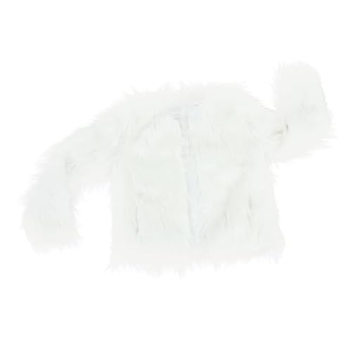 TOPPERFUN Abrigo de Piel Sintética Luces LED para Mujer para Escenarios Navideños Discotecas y Fiestas Tallas Grandes Abrigo de Piel Luces Brillantes | Ya disponible en tu tienda friki favorita! En mundofriki.es!