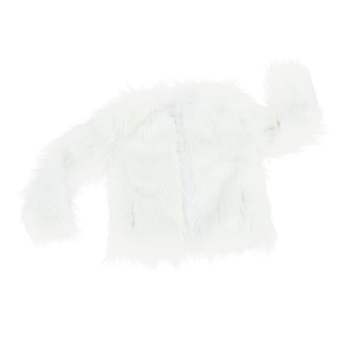 TOPPERFUN Abrigo de Piel Sintética Luces LED para Mujer para