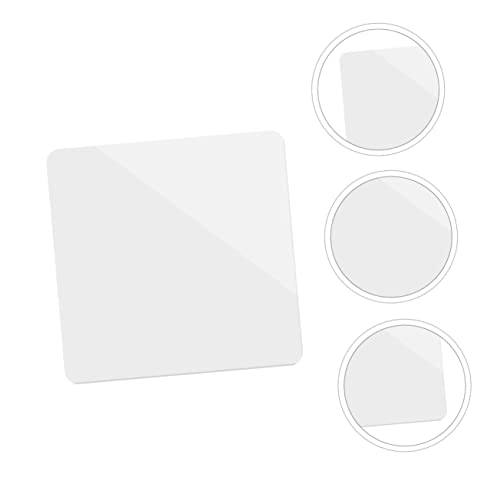 Mobestech 2Pcs Acrylic Photography Board Photo Backdrop Board Reflector Props Acrylic Background Board Jewelry Shooting Background Reflective Display Table Reflection Plate Home Ornaments #TOP1