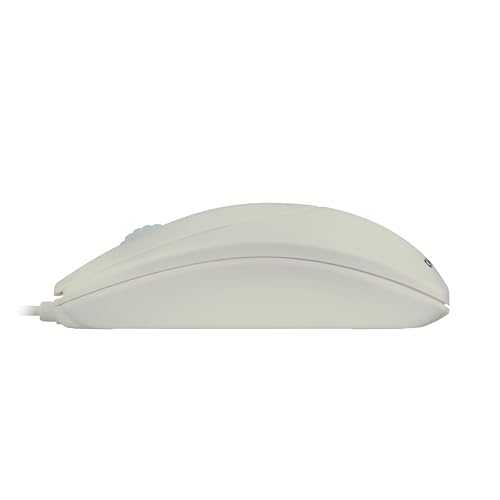 Image of Optical Mouse with Scroll Wheel PS2 /USB Business Std Design Lt Gry