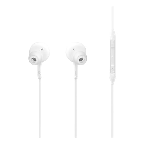 Image of Samsung AKG Stereo Earbud Headphones with USB-C Connector - White (Renewed)