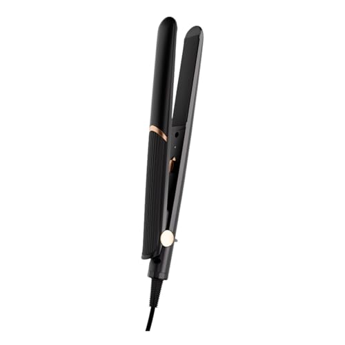 Plancha de Pelo, Alisado y Rizado en Seco y en Húmedo, Control de Temperatura con un Solo Toque, Calentamiento Rápido, Compacta, Ligera, Revestimiento Cerámico