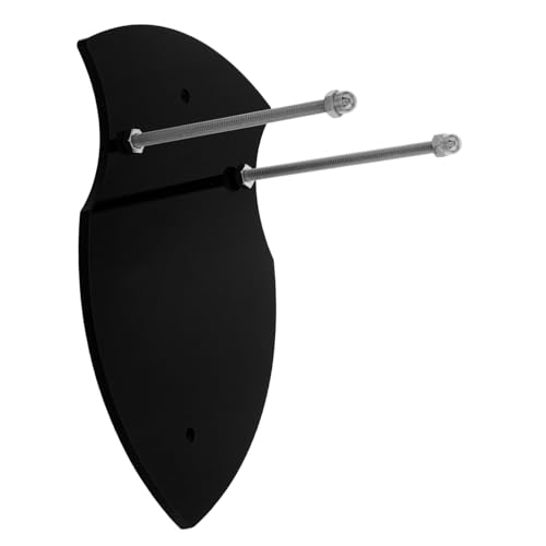 FOYTOKI Martial Arts Sword Rack Display Mount Hooks Acrylic Sword Holder Stand for Vertical Display