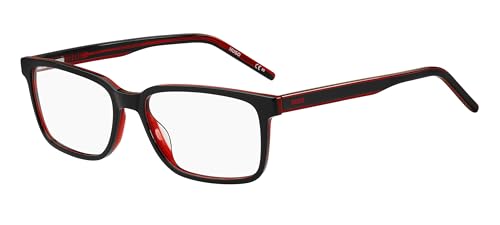 Opiniones de Monturas de gafas para Hombre disponible en línea para comprar. 39 HUGO Montura de gafas para hombre (modelo HG 1245) rectangular fabricada en acetato (incluye estuche)