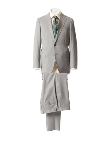 [�^�J�L���[] �X�[�c�p���c�Z�b�g �E�[��100% ���M�����[�t�B�b�g 2�{�^��2�s�[�X�X�[�c �ۃ��C�g�O���[ �����Y ���C�g�O���[ 110010953213433030030