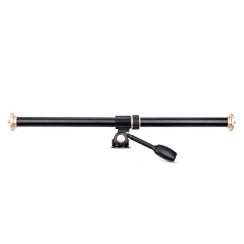 Brazo de disparo horizontal integrado con mango ergonómico y rótula ajustable