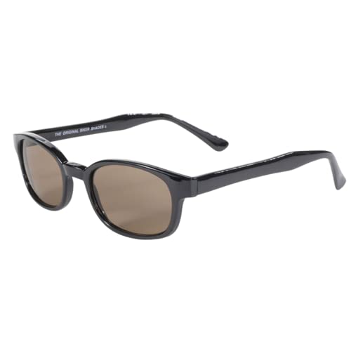 Lunettes de soleil pour casque moto KD's monture noire taille XL - 3