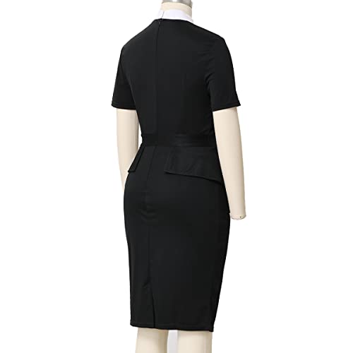 BLESSUME Catholic Church Women Clergy Mass Dress Business Lady Sheath Dress3