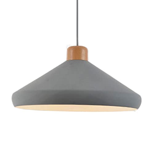 HXYSXHJUO Lámpara Colgante Moderna de Estilo Europeo, lámpara de araña Decorativa Color Macaron para Restaurante, lámpara Colgante de níquel Cepillado para Isla de Cocina con Pantalla de Met