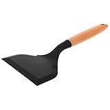 Accessoire de cuisine indispensable : la spatule à œufs est idéale pour retourner, remuer, racler et plier de nombreux aliments sans abîmer vos ustensiles de cuisine antiadhésifs. spatule pour wok, petite spatule large en silicone