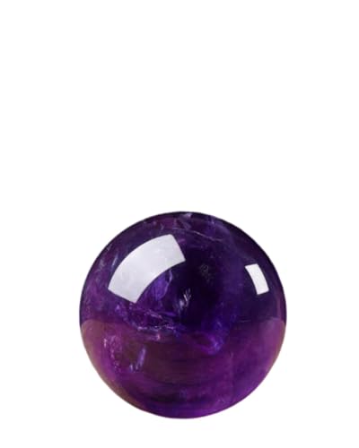 Cristal d'améthyste boule de 30 cm en pierre précieuse polie du Brésil