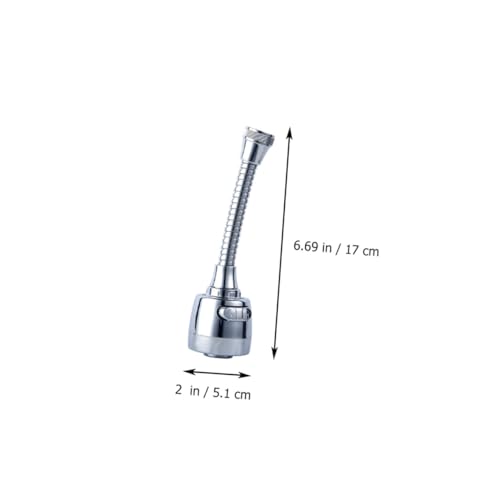 Evite salpicaduras en el fregadero con este extensor de grifo regulable fácil de instalar 5