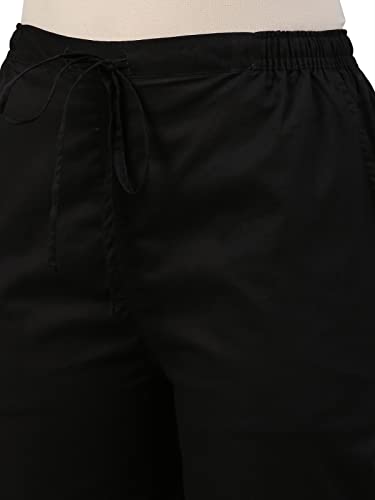 Image of GO COLORS Soft Cotton Pant Full Length for Women| Breathable, Mid Rise