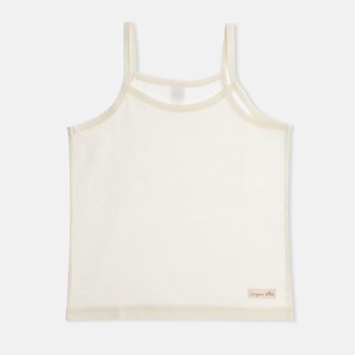 100% Certified Organic Cotton Breathable Tank Tops Lightweight Jacquard Super Soft Camisole Undershirts Toddler Boys Girls2