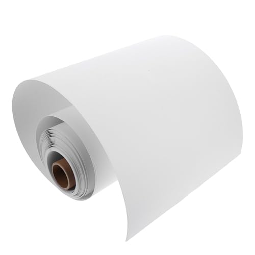 Rouleau de papier à dessin blanc LIFKOME 180g 30cmx10m pour activités artistiques enfant