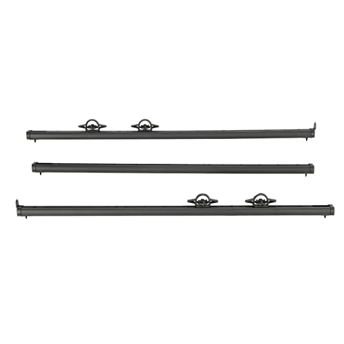 Mopar 82215956 Utility Rails Trail Rail System, same as production. Max recommended load is 250 lbs per rails. Use with Utility Cross Rails 82215631
