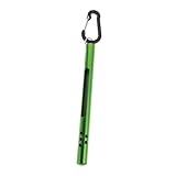 ibasenice Wassertemperaturmessgeräte Rucksack-thermometer Temperaturanpassung Der Fischtank Aquarienwassertemperaturanzeige Thermometer Für Aquarienfischbecken Fischthermometer Green Metall