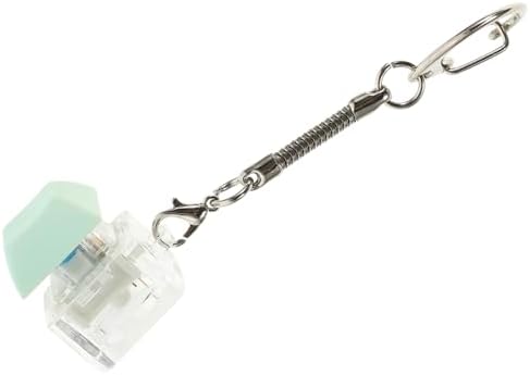 Amazon.co.jp: [ORFOFE] ピンクアクリル製キーボードキーチェーン吊り