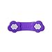 ABZ Pin Free Cloth Diaper Fasteners for Prefolds, Pre-Flats or Flat Diapers - 4 Pack - Purple