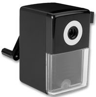Sacapuntas negro, accesorios consumibles de oficina, 1 pieza en paquete - KF02291