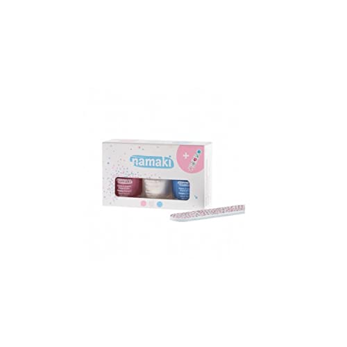 Namaki - Set di smalto biologico pelabile - 3 x 7,5ml