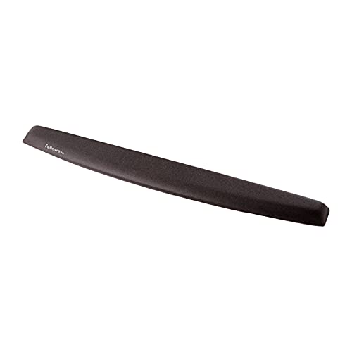 Fellowes Memory Foam - Reposamuñecas para teclado, negro