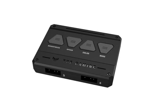 Asus - Lots de 3 Ventilateurs TUF Gapming TF120 ARGB Noir