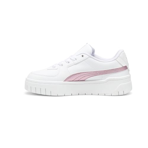 PUMA Kids Girls Cali Dream Iridescent Lace Up Sneakers Shoes Casual - White - Size 6 M3