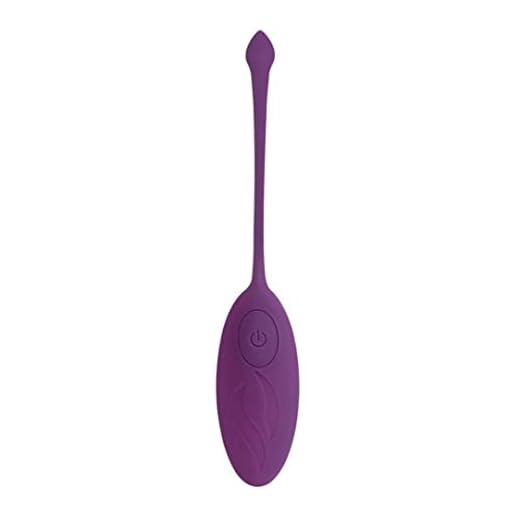 Vibradores Ovo Com Controle Remoto Sem Fio Estimulador Para Clitóris e Ponto G Feminino Brinquedos Sexuais Massageador Erótico Zatla (Roxo)