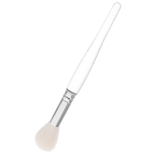 ADOCARN Brocha De Maquillaje De Lana, Brocha Para Polvos Sueltos, Brocha Para Maquillaje De Mujer, Brocha Para Polvos Faciales, Brocha Para Rubor, Brocha Pequeña Para Maquillaje, Brocha