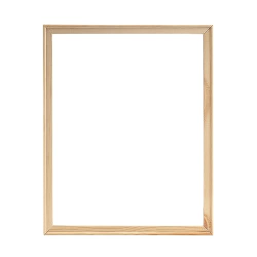 SUBLXPoten Bastidor para Lienzo Marco de Madera de 40x50 cm, Marcos de Fotos DIY, Arte Adecuado for decoración del hogar, Pintura, Pinturas de Dibujo de Diamantes Digitales para Artistas y Pintores
