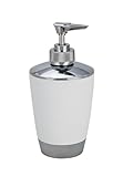 WENKO 19478102 Seifenspender Vercelli Chrom - Flüssigseifen-Spender, Fassungsvermögen 0.3 L,...