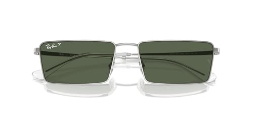 Image of Ray-Ban Unisex Rb3741 Emy Rectangular Sunglasses