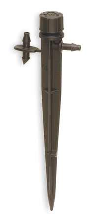 Half Circle Micro Bubbler, Blk, Plstc, PK4