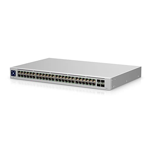 Ubiquiti Networks UniFi USW-48 Switch, Managed, L2, Gigabit Ethernet (10/100/1000), RJ45, 48 Ports, Rack mounting, Two-year warranty