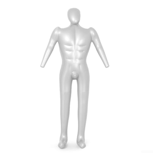 FACAIIO Mannequin Gonflable Portable Torse Mâle Mannequin, H22T04P2475DQEWTC9T3E69L
