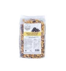 Pack 2x375g Muesli Crujiente con Chocolate | Selección BIO | Horneado 'Crunchy' | Pepitas de Chocolate Puro | Calidad Vegana | Energía y Textura Resiliente