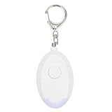 Zerodeko Persönlicher Notfallalarm mit 130 Dezibel Ton Wiederaufladbarer Sicherheitsalarm für Frauen Kompakter Taschenalarm mit LED Licht und Gürtelclip Notrufhilfe für Jogger und Senioren
