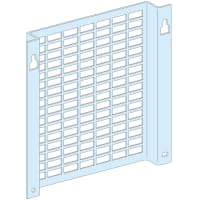 Plaque Perforée Schneider 6 Modules Support Châssis Embouti