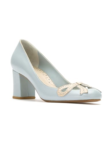 SARAH CHOFAKIAN Womens's Audrey Leather Pumps4