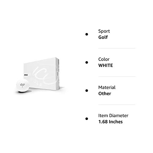 VICE Golf Pro White 2020 | 12 palline da golf |