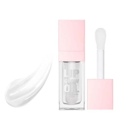 Aceite de labios hidratante, pintalabios hidratante, brillo pigmentado, relleno y nutritivo, adecuado para uso en oficina y fiestas. Aceite llamativo