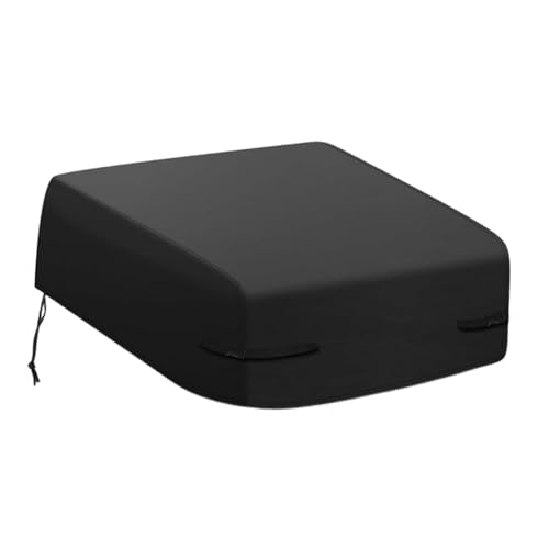 KiBcsLic RV Dachklimaanlagenabdeckung mit Kordelzug Und Schnallengurten, 74cmx70cmx36cm