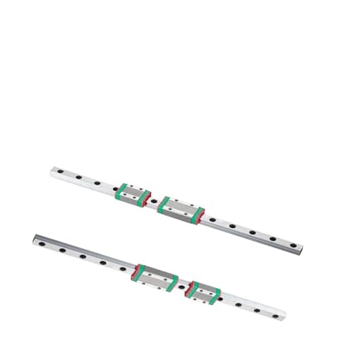 Guide linéaire MGN9 anti-vibration de 400mm avec 6 chariots longs MGN9H pour axe rigide