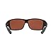 Costa Del Mar Sunglasses for Men - Cat Cay Mens Polarized Sunglasses - Fishing, Boating & Beach UV Protection - Size 61 - Blackout/Green Mirror 580G