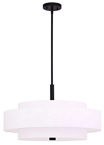 Livex Lighting 50875-07 Meridian 5-Light Pendant, Bronze