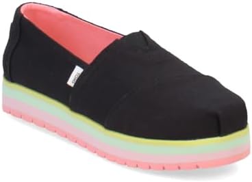 TOMS Girl's, Alpargata Platform Slip-On - Little Kid & Big Kid | Image 3